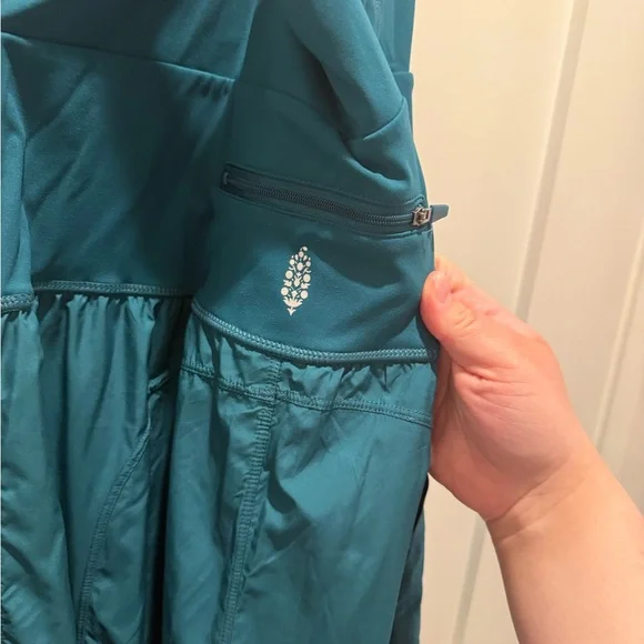 FP Movement Teal Athletic Jumpsuit Onesie - Picture 6 of 7